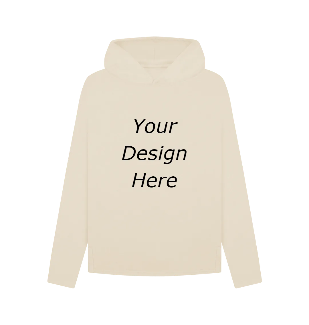 Women's Personalised Relaxed Fit Hoodie