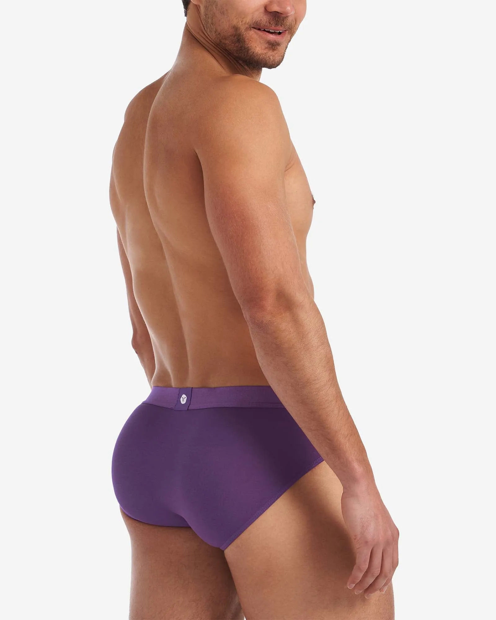 You Bamboo Brief - Bright Violet